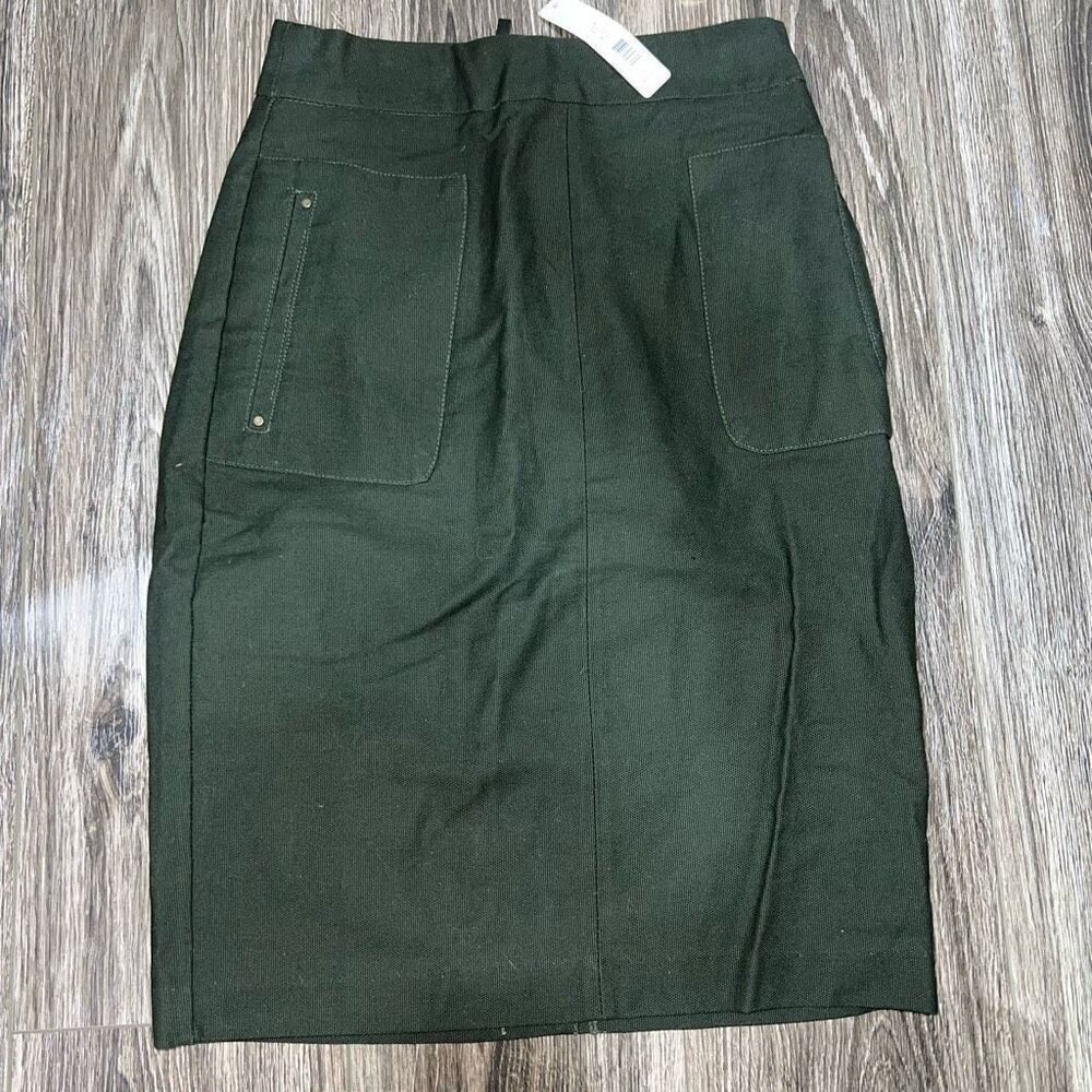 DE Collection Army Green High Waist Utility Y2K Style Skirt